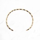 Twisted Gold Bangle