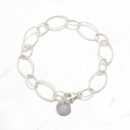 Silver Twist Chain Bracelet