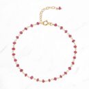 Ruby Toggle Clasp Bracelet