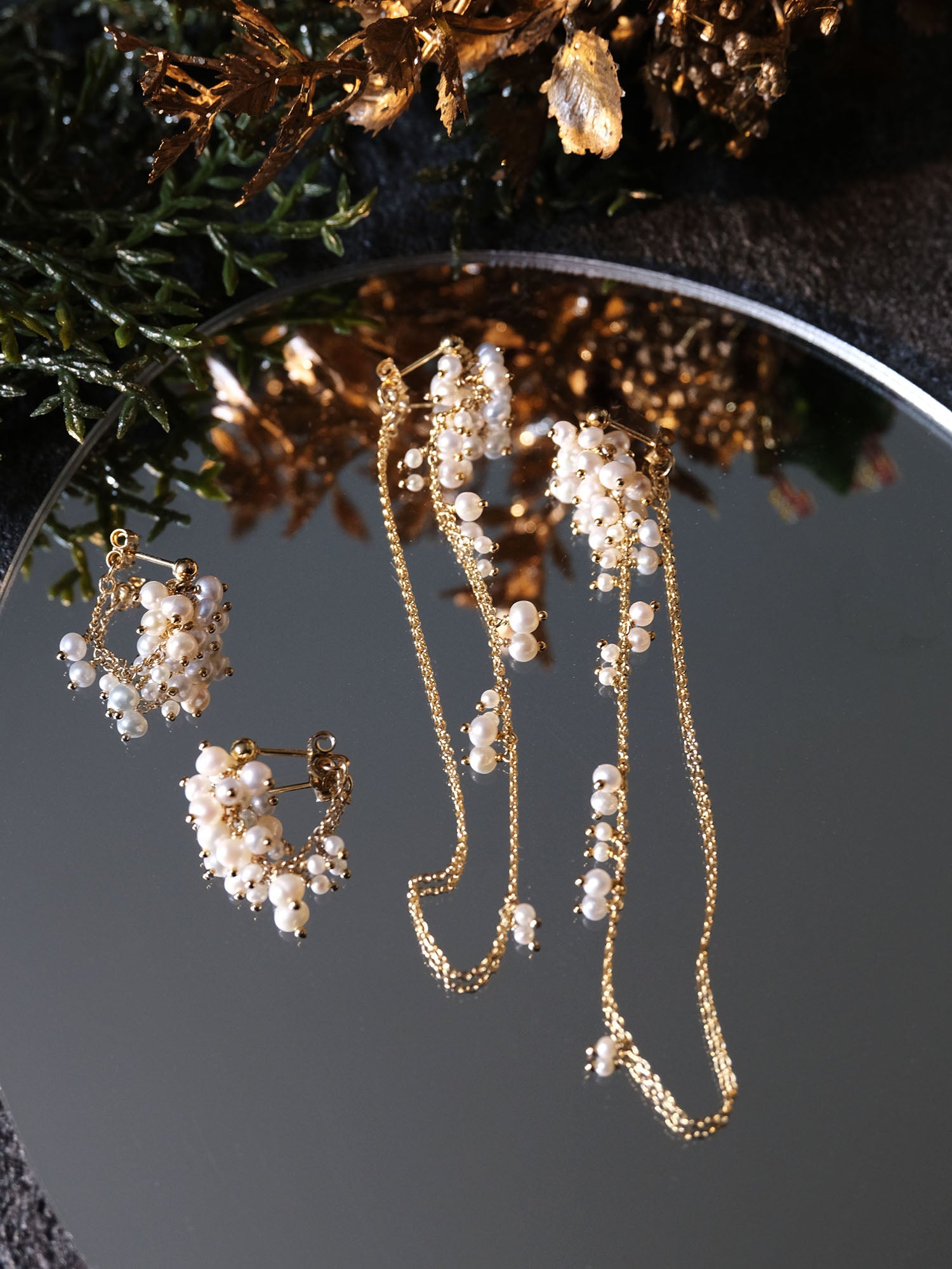 Mulberry Pearl Earrings S - Image 3