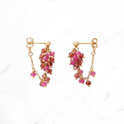 Mulberry Ruby Earrings S